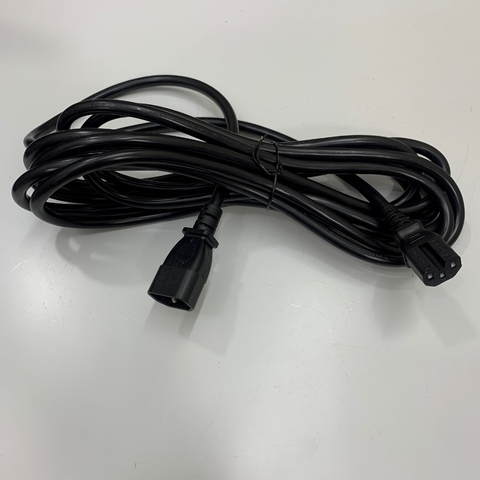 Dây Nguồn Cisco CAB-C15-CBN AC Power Cord C14 to C15 17ft Dài 5M 10A 250V 18AWG 3x1.5mm² Cable OD 8.5mm in China