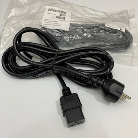 Dây Nguồn Máy Chủ Cisco CAB-CEE77-C19-EU VOLEX Computer Server Cable Power Cord CEE 7/7 SCHUKO IEC60320 IEC C19 72-2104-01 2 Prong 16A 250V 3x1.5mm² Length 4M