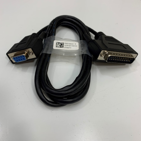 Cáp Điều Khiển Keyence Option OP-25057 Dài 1.8M 6ft Shielded Cable RS-232C DB25 Male to DB9 Female For Keyence BL-U2 and Computer