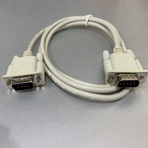 Cáp RS232 Straight Through Serial Cable DB9 Male to DB9 Male DTE to DTE Connection Length 1.5M