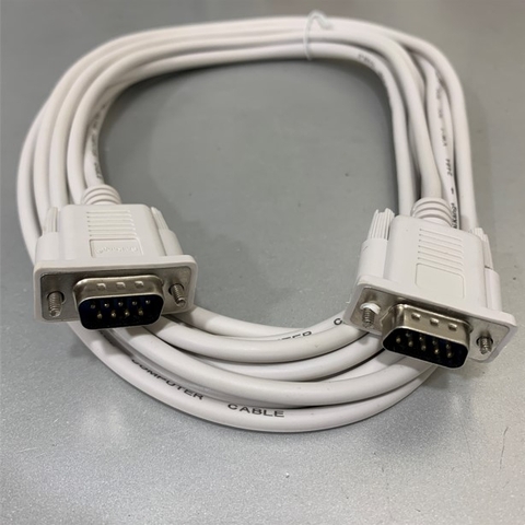 Cáp RS232 Straight Through Serial Cable DB9 Male to DB9 Male DTE to DTE Connection Length 5M