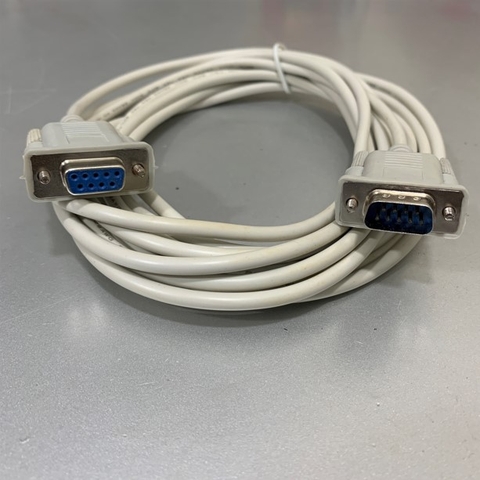 Cáp RS232 Straight Through Serial Cable DB9 Male to DB9 Female DTE to DCE Connection Length 5M