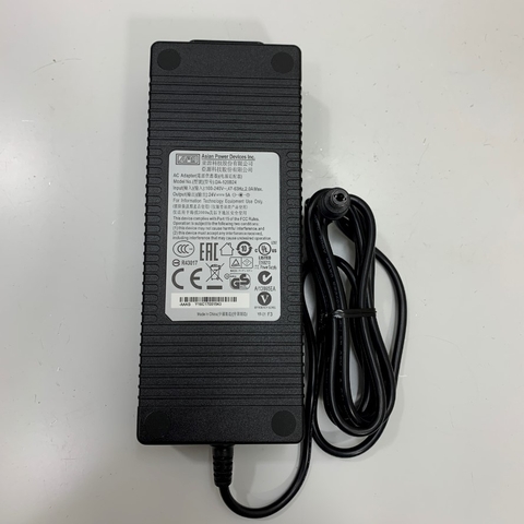 Adapter 24V 5A 120W APD IEC C14 Plug Connector Tip Size 5.5mm x 2.1mm For Bơm nhu động sản xuất dược phẩm
