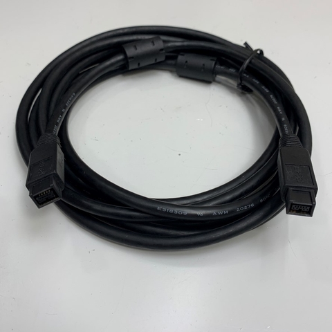 Cáp Firewire 1394b 800 IEEE 9 Pin to 9 Pin Male to Male Cable Dài 3M 10ft For Industrial PC Desktop Computer, Digital Cameras MacBook Pro, Mac Mini, Audio Device