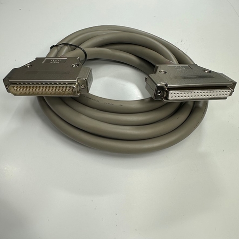 Cáp 1.5M 5ft OEM Thay Thế CS-DSDMDB37MF-005 Cable Connector DB37 Pin Male to Female Shielded Hitachi 37 Core x 0.2mm² OD 12.5mm Grey For Power and Signal I/O Cable