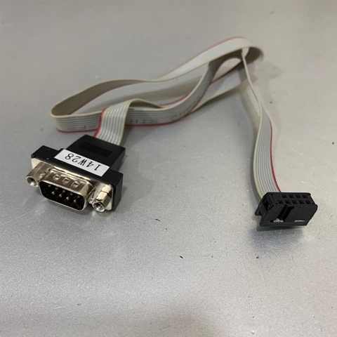 Cáp Chuyển Mạch Mainboard IDC Female 9 Pin Flat Ribbon to Serial RS232 DB9 Male ASUS 14001-00400300 Length 40Cm