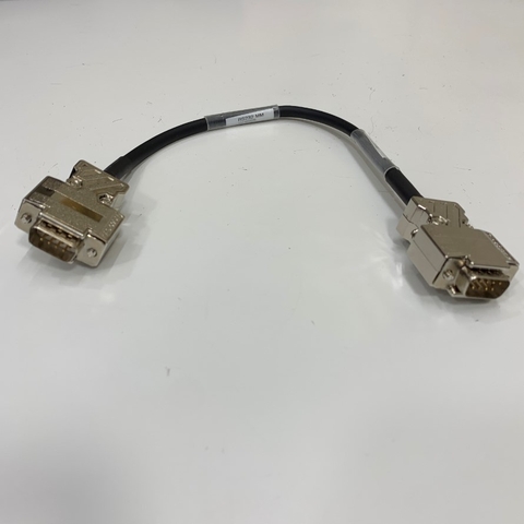 Cáp MYUNGBO 24AWGX2P RS232 DB9 Male to Male Cross Cable Dài 30Cm Connector KAS-09DH Jack Metal Gold Plated Shell Kit 9 Pin Serial Port For Số Hóa Dữ Liệu RS232 Communication