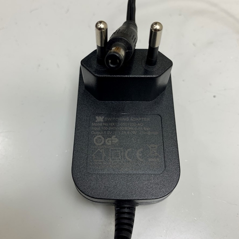 Adapter 5V 1.2A 6W HUAXU HX12-0501200-AG Connector Tip Size 5.5mm x 2.5mm For Ethernet Media Converter Network, Điện thoại IP Phone Yealink, IP Phones Grandstream
