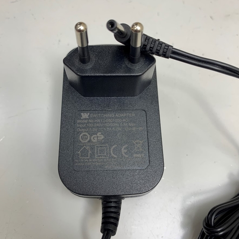 Adapter 5V 1.2A 6W HUAXU HX12-0501200-AG Connector Tip Size 3.5mm x 1.35mm For Network Switch, HDMI Splitter Switch, Android Smart TV Box & Camera IP