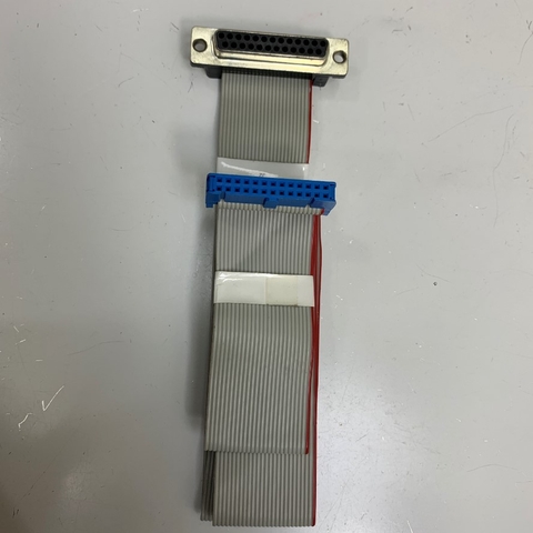 Cáp 0.7M IDC 26 Pin Female Pitch 2.54mm to DB25 Female Motherboard Parallel Port Connector Cable