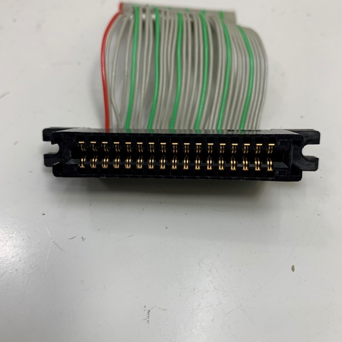 Connector Hirose 34 Way IDC 9G21S Card Edge II Series Female Edge Mount 34 Contacts 2.54mm Pitch 2 Row For Board BCD AA-326-4630C Port Centronics 36 Pin Male Kyowa WGA-710A