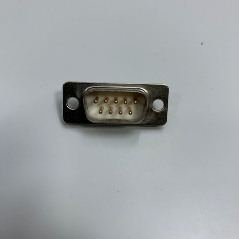 Đầu Jack Hàn Hàn Chống Oxy Hóa DDK 17JE-23090-02(D1) D-Sub DB9 Pin Male Connector Solder Gold Pin 9 Way Panel Mount For PLC/HMI/ Servo Driver Encoder Communication Cable in Japan