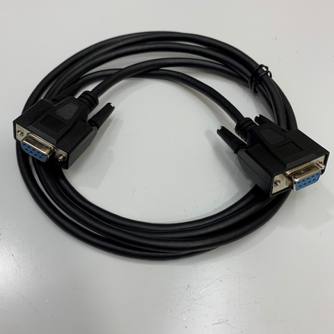 Cáp KR-LK3 RS-232C Cable Interlink Connection Cross 17Ft Dài 5M Shielded Conversion Type DB9 Female to Female For DOS/Windows Personal Computer and Transferring Data