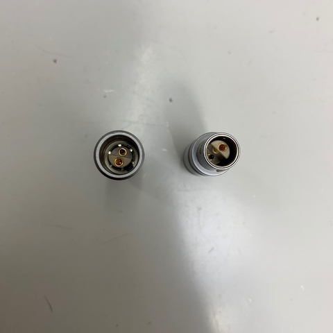 Đầu Jack Original LEMO FFA.1S Connector 2 Pin Male + LEMO PCA.1S.302.CLLC52 Connector 2 Pin Female Circular IP50 1S Series