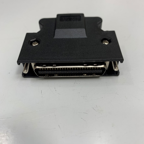 Đầu Jack Original Suntone SM-50J Connector 50 Core Pitch 1.27mm Gold Plated SCSI MDR 50 Pin Male With Screw For Servo Motor Driver Yaskawa Panasonic Mitsubishi Delta Control I/O Cable