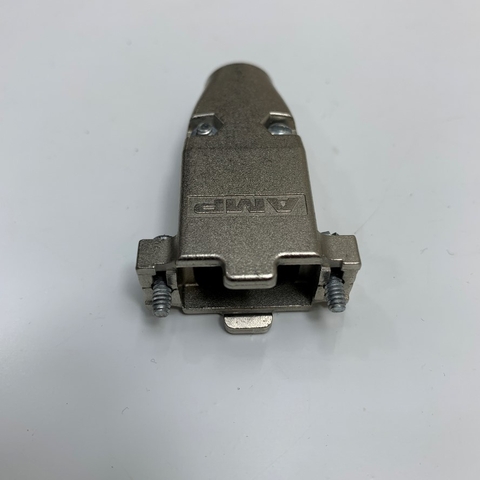 Vỏ Ốp Original 5745171-1 AMP D-Sub 9 Pin 2-Row/15Pin 3-Row Cover Shell/Hood Housing Metal Fe Plated For D-Sub  Connector Plug 9 Way Panel Mount