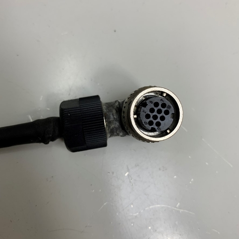 Đầu Jack Original Right Angle Plug DDK CM10-SP10S-M 10 Pin Female 90 Degree For Servo Servo Motor Encoder