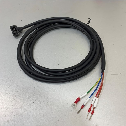Cáp Nguồn MR-PWS1CBL3M-A1-H Cable 3M For Kết Nối Mitsubishi MR-E-40A-KH003 AC Servo Drive Với Mitsubishi Servo Motor HF-KE43