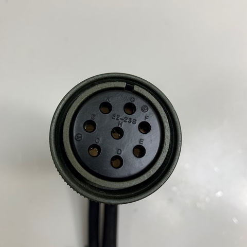 Đầu Jack Original PLT AMS3106B 22-23S 8 Pin Female Connector Power For Servo Motor Power Cable