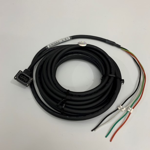 Cáp MR-PWS1CBL5M-A2-L Dài 5M SAMWOM SWM-PWS1CBL5M-A2-L For Mitsubishi Servo Motor Encoder Cable HF-KE, HF-KN, HF-KP, HF-MP, HG-KN, HG-KR, HG-MR