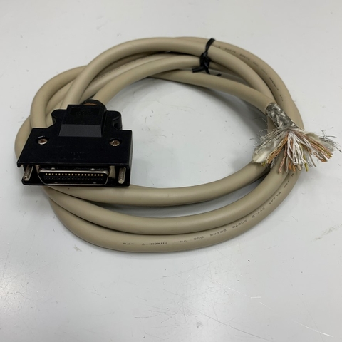Cáp Dài 1.5M 5ft Connector 3M 10336 Cable SCSI MDR 36 Pin Male to 36 Core Bare Wire Open End Cable Hitachi 36 Core x 0.07mm² OD 7.5mm For Servo Drive witch Interface Modular Terminal Board I/O
