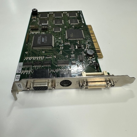 Card MICRO-TECHNICA MTPCI-PL-G REV.G1 06105007-101 Motherboard Camera Link Frame Grabbers PCI  4X to MDR 26 Pin + VGA HD 15 Pin + Mini Din 8 Pin Port