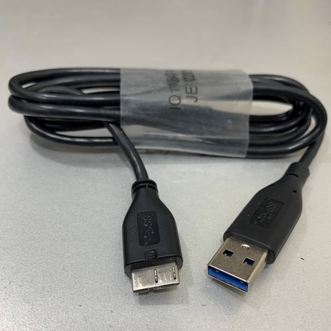 Cáp Kết Nối Ổ Cứng Di Động Cắm Ngoài 2.5 inch Cổng USB 3.0 Western Digital Data Cable IQ110647-1A USB 3.0 Type A to Type Micro B Dài 1.25M