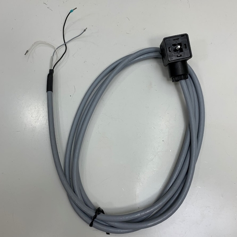 Cáp Rexroth Plug-in Connector 3P Z4 M Sw Spez Plug Z4 (A) to 3 Core Bare Wire Dài 2M 6.5ft For Connector Sensor Cable