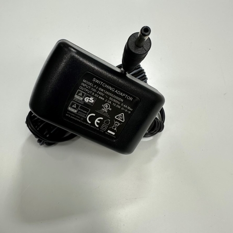 Adapter 5V 2A 10W Shenzhen Fujia FJ-SW1260502000DN EU Plug Connector Tip Size 3.5mm x 1.35mm