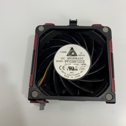 Delta Electronics PFC0912DE Server - Square Fan 12V 4.32A 5 Pin 92x92x38mm