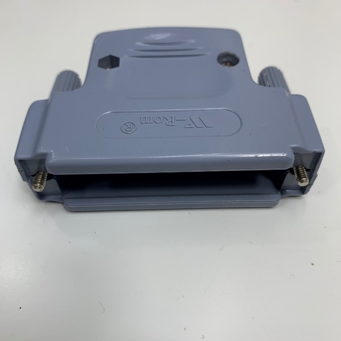 Vỏ Ốp Connector DB-50H W-ROM Plastic Cover Housing Hood Shells Screws For D-SUB 50 Pin 3 Rows Connector