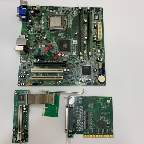 Bộ Combo Card Công Nghiệp CONTEC PIO-16/16L(PCI)H No.8756A Digital I/O PCI 4X Với Computer Motherboard PCI Express