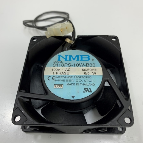 Quạt Hút Tản Nhiệt Công Nghiệp Fan Cooling NMB 3110PS-10W-B30 100V 6/5W 100V AC 80x80x25mm