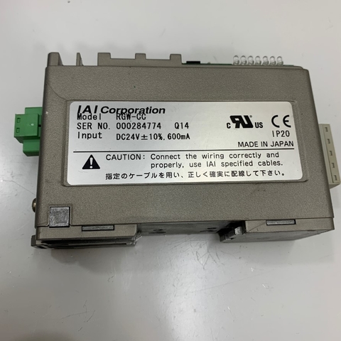 Bảng Điều Khiển IAI Corporation RGW-CC Controller CC-Link Gateway 24V DC Hàng Zin Tháo Thiết Bị Đã Qua Sử Dụng