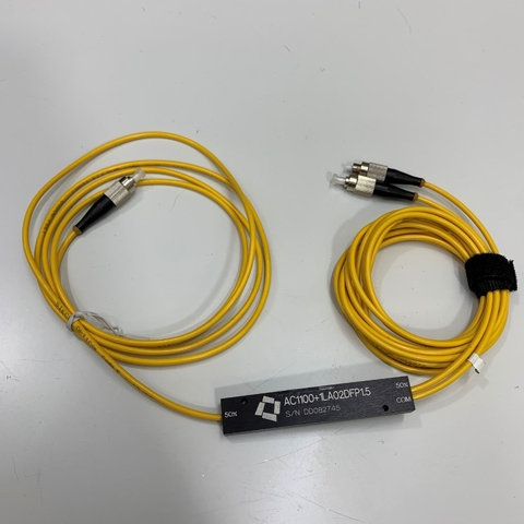 Dây Chia Cáp Quang FC to 2 Singlemode FC Optical Fiber Splitter Cable with FC-FC Connector AC1100+1LA02DFP1.5 DD082745 Dài 3M