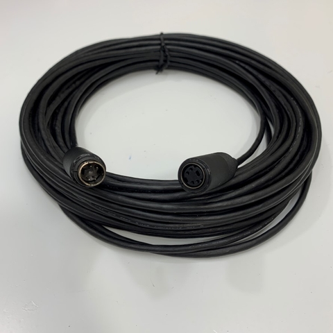 Cáp Mini Din 4 Pin Male to Female S-Video 4 Pin Cable Dài 15M For Hệ Thống Camera Cần Cẩu, Xe Nâng Motec Camera Monitor Systems Sunstream Industries