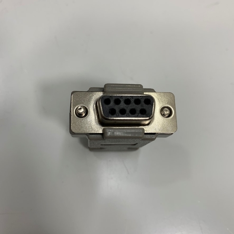Đầu Jack Hàn Pan Pacific DB9 Female Solder Type Connector Kit Plastic Cover Housing Hood For Servo Drive Encoder Adapter