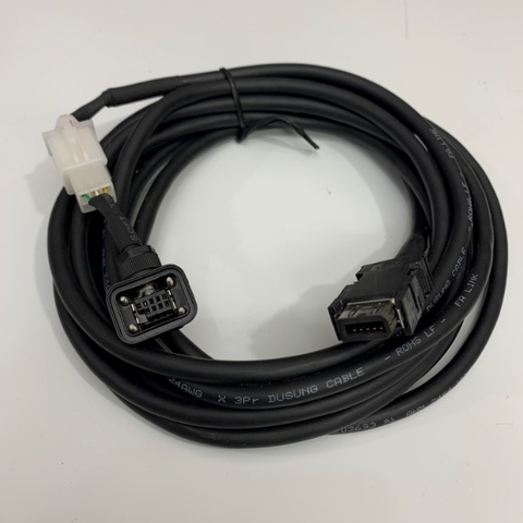 Cáp MR-J3ENCBL4M-A1-L Mitsubishi Servo Cable Dài 4M