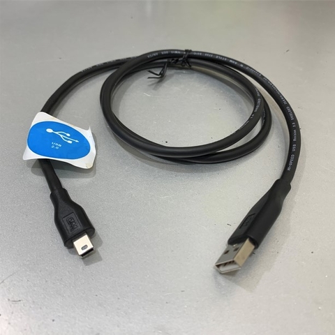 Cáp Kiết Nối WESTERN DIGITAL USB Type A to Mini B 2.0 CABLE 4064-705078-002 Dài 1M For Data HARD DRIVE My Book Essential HDD