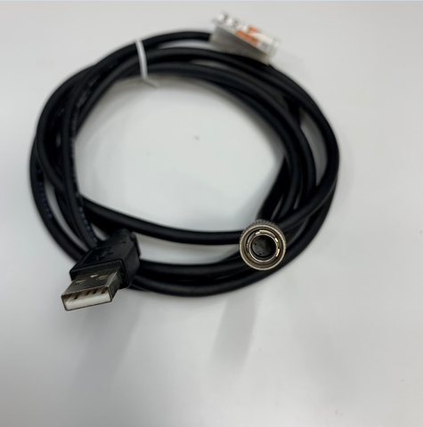 Cáp 1.6M 5.3ft DC MCA015200427020 Cable Connector Hirose HR10A-7P-5P(73) 5 Pin Male to USB 2.0 Male Cabel E203693 80C 30V DUSUNG OD 5.2mm
