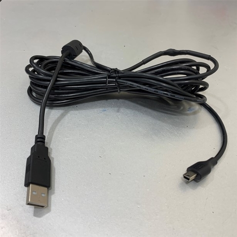 Dây Đấu Nối Liên Kết USB 2.0 STYLE 2725 28AWG E319028 Cable USB Type A to Mini B Dài 5M For PLC Programming Computer