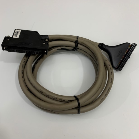 Cáp SAMWOM IO-LINK C40HF-30PB-1 Dài 3M PLC Connection I/O Cable A6CON4 40 Pin to IDC 40 Pin For PLC Mitsubishi Q Series