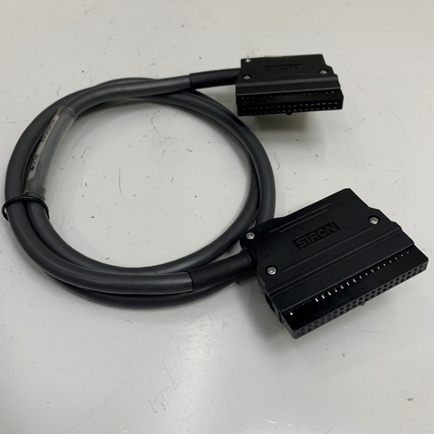 Cáp 1M 3.3ft Siron X211-1-1000MM CN1 IDC 34 Pin to CN2 IDC 40 Pin Pitch 2.54mm Cable 28AWG PVC For PLC Keyence Kv Series