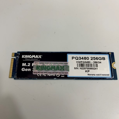 Ổ Cứng SSD KINGMAX Zeus PQ3480 256GB NVMe M.2 2280