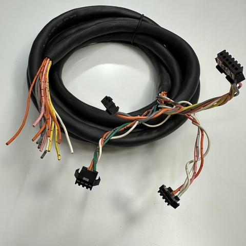 Cáp 3M 10ft TAIYO 16 Core x 0.5mm² Shielded Cable E67647-T AWG20x8P 80°C 300V OD 15mm to Splitter JST Connector 2 Pin, 4 Pin, 6 Pin Female