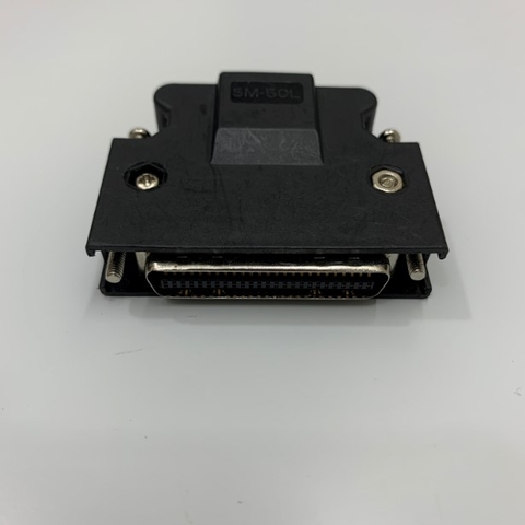 Rắc Hàn SM-50L SCSI MDR 50 Pin Male For Servo Motor I/O MR-J3CN1 Yaskawa, Delta, Mitsubishi, Panasonic Jack Connector