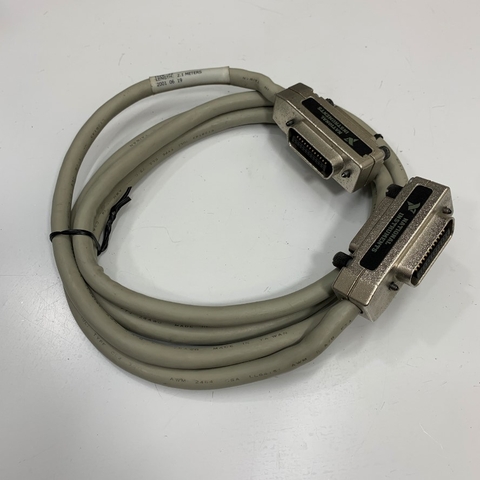 Cáp National Instruments 763061-02 IEEE 488 GPIB CN24 Pin Male to Female Cable Dài 2.1M 7ft in Taiwan For GPIB Instrument PCI/GPIB or PCIe/GPIB Card and LAN/GPIB/USB