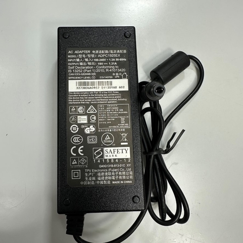 Adapter ADPC1925EX 19V 1.31A 25W For Monitor AOC I2279VW 21.5 inch LED IPS Connector Size 5.5mm x 2.5mm