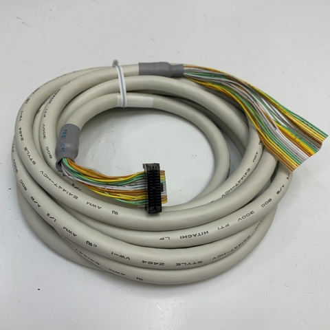 Cáp Điều Khiển LEC-CN5-3 SMC (11RH9CG) Dài 3M 10ft Cable IDC 26 Pin Female Pitch 1.27mm to 26 Core Cable HITACHI E41447-HCV For SMC Step Motor Controller, I/O, Flying Leads