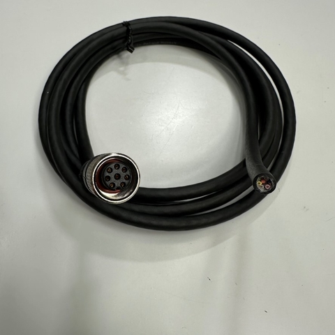 Cáp 2M 6.5ft IFM Electronic IFM E80021 M12 A-Code Straight 8 Pin Female to Open Cable For Industrial Sensor Cable M12 Connector Circular